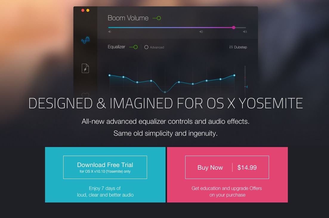 Boom 2 Spesial buat OS X Yosemite