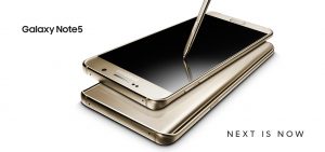 Next is Now Samsung GALAXY Note 5