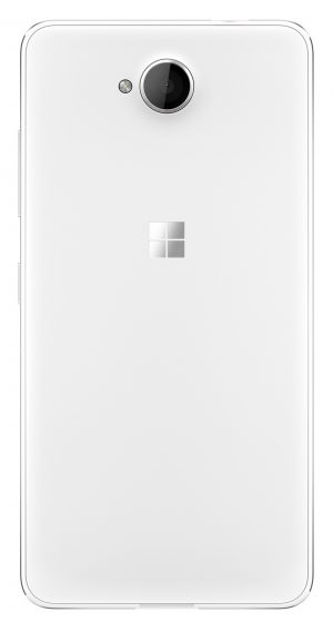 Microsoft Lumia 650 warna Putih belakang