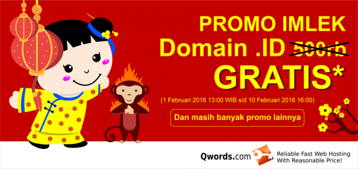 Promo IMLEK di QWORDS spesial
