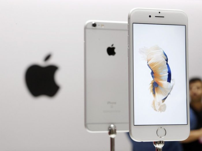 Tampilan iPhone 6s