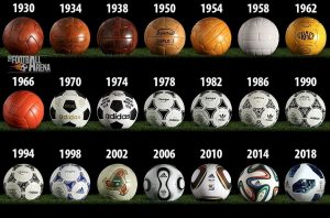 Inilah Gambar Bola Piala Dunia dari Masa ke Masa sejak Tahun 1930 2018