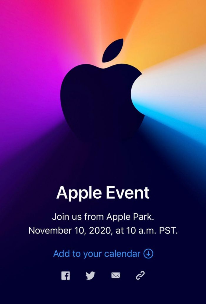 Apple Event November 2020 One More Thing