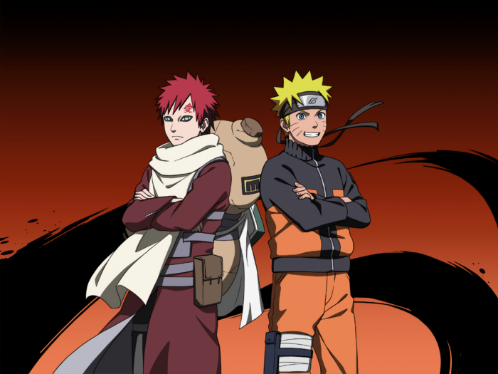Gaara dan Naruto Pemimpin Masa Depan
