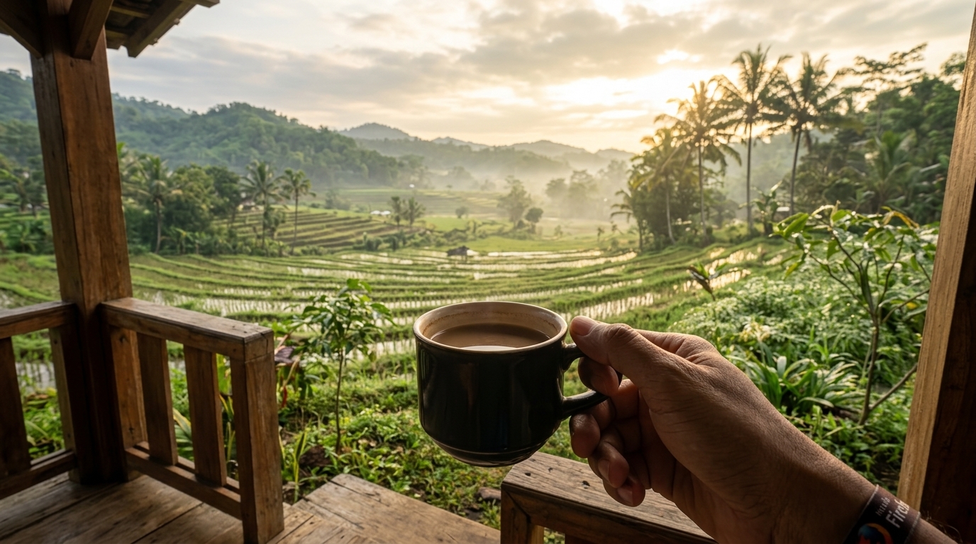 Pagi yang indah
