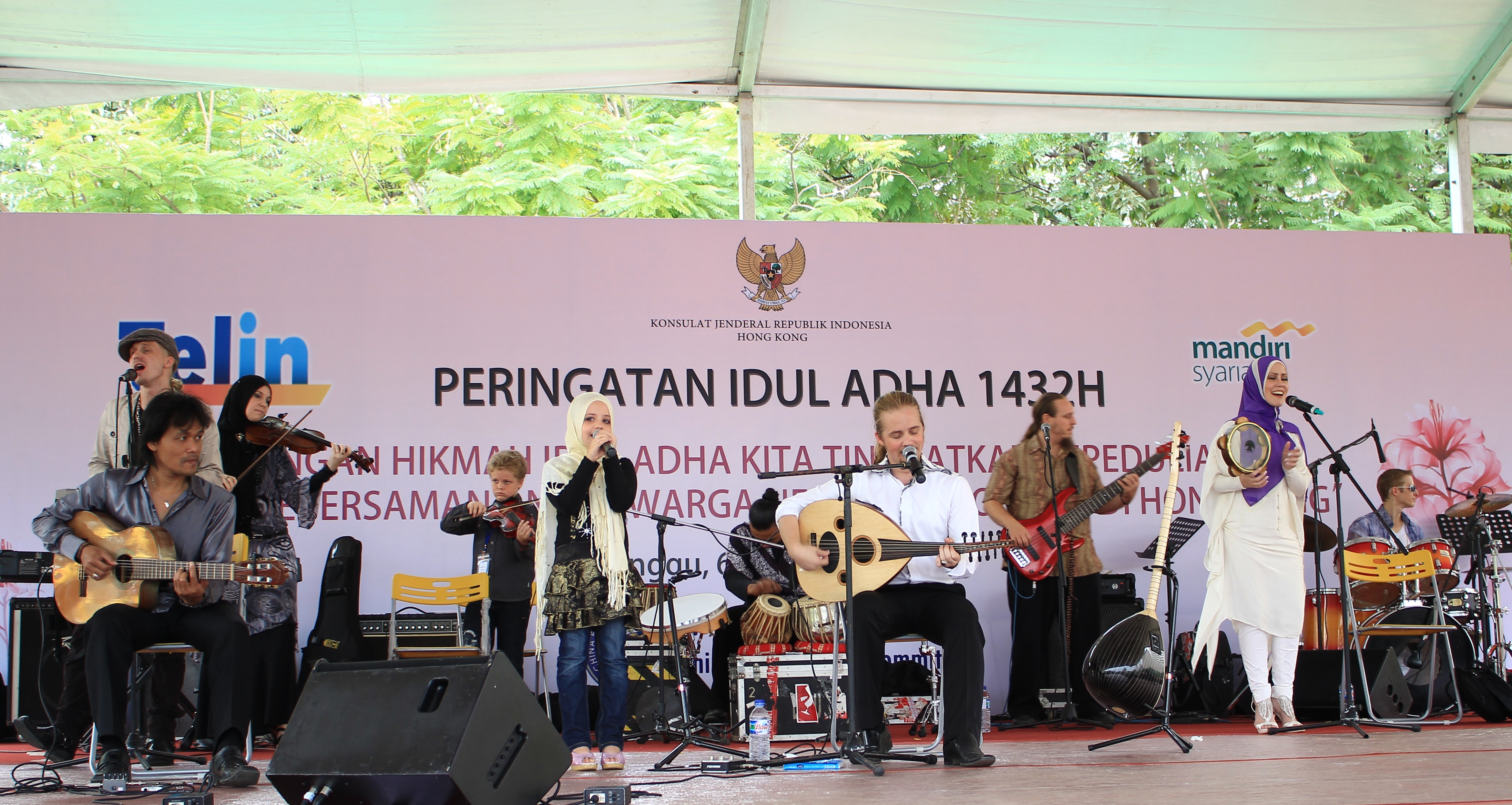 Grup Musik Debu Manggung di Hong Kong