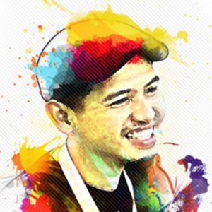 Senyum ceria pak zam