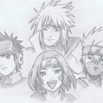 Misteri Kakashi, Rin dan Obito 2 Tim Minato Fan Made Art