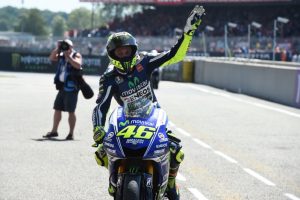 Valentino Rossi di MotoGP Race 2014 Le Mans Prancis
