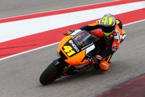Aksi Aleix Espargaro di Catalunya Spanyol MotoGP 2014