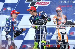 Selebrasi MotoGP Mugello Italia 2014