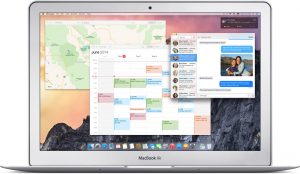 UI Warna-warni OS X Yosemite