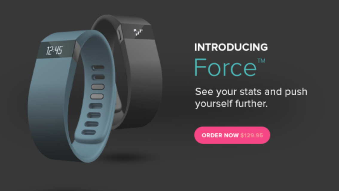 FitBit Force Tracker