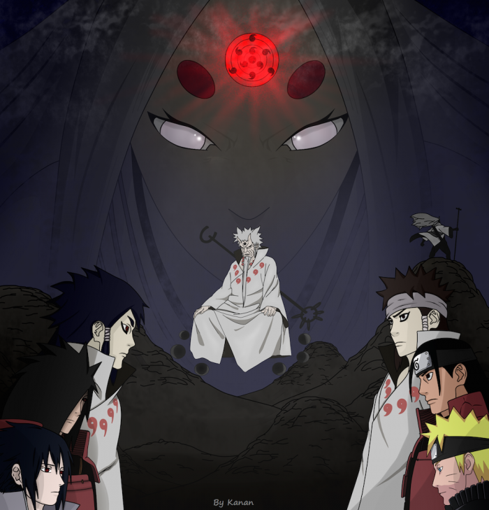 Hagoromo Ōtsutsuki, Kaguya Ōtsutsuki dan keturunannya