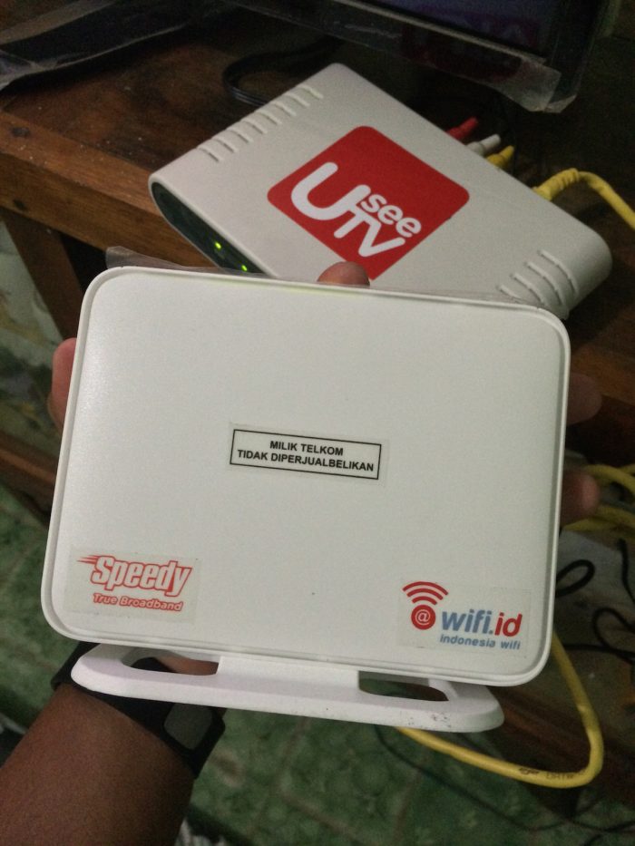 Ganti Modem Telkom Speedy Huawei HG532e