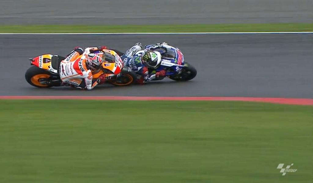 Marc Marquez Menyesal menyalip Jorge Lorenzo Terlalu Agresif