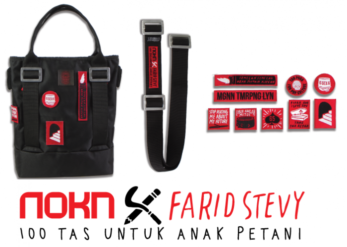 Dan ini Tas NOKN Bag Edisi Kolaborasi dengan Farid Stevy Asta