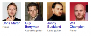 Members Coldplay