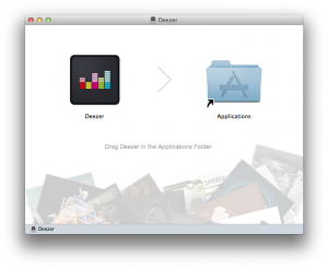 Deezer for Mac Install