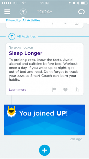 Gabung Jawbone Profil baru untuk Jawbone UP24