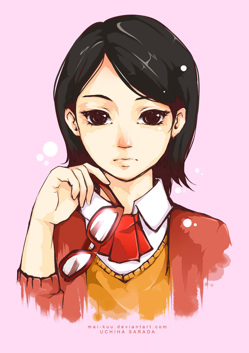 Sara Uchiha karya penggemar