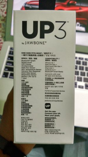 Jawbone UP3 Unboxing Indonesia 9 Data Jawbone UP3 Unboxing Indonesia