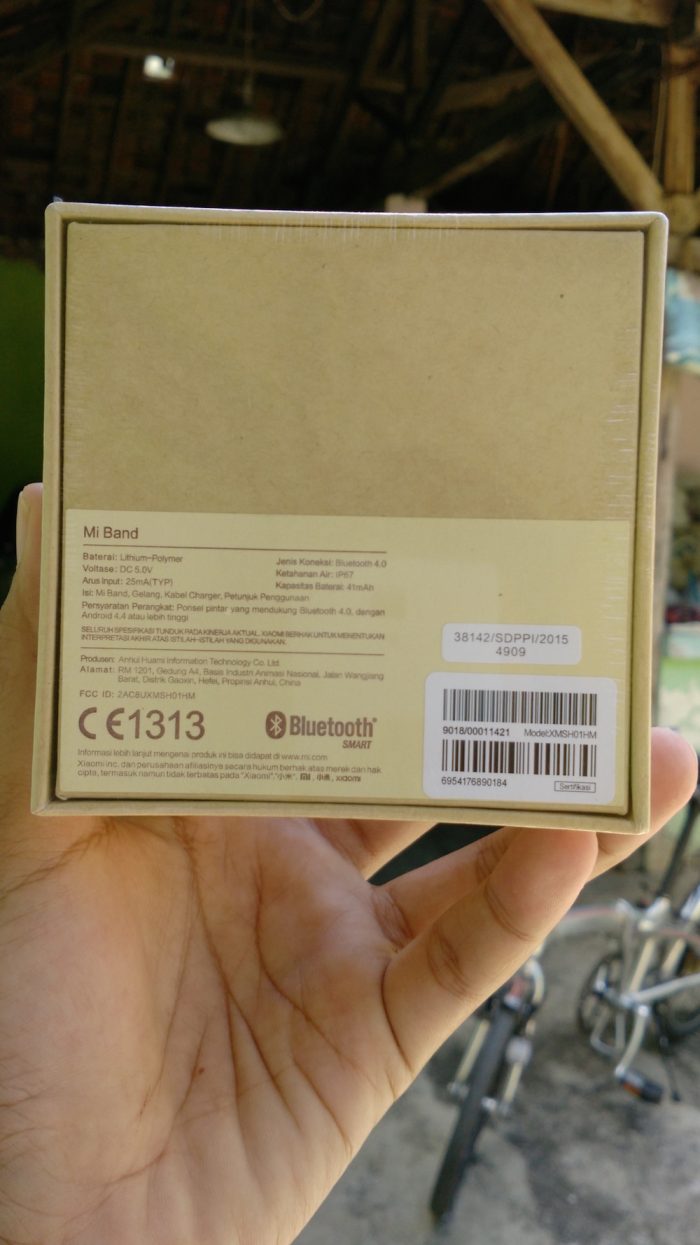Gambar Box Mi Band Indonesia