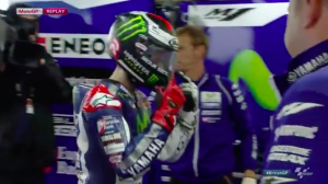 Jorge Lorenzo Silverstone bermasalah dengan Kaca Helm