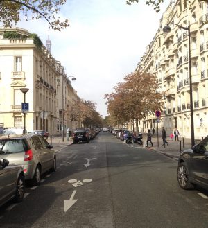 rapi dan Teratur jalan di Kota Paris