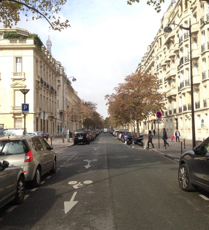 rapi dan Teratur jalan di Kota Paris
