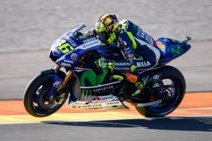 Valentino Rossi di Valencia 2015