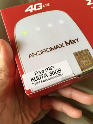 Cara Mudah Aktivasi Modem Smartfren 4G LTE Andromax M2Y 5 Dapat Kuota hingga 30GB