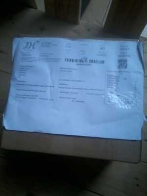 Paket JD sudah di tangan Dik Sidiq