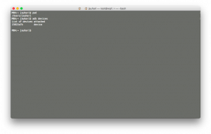 ADB Devices List Mac