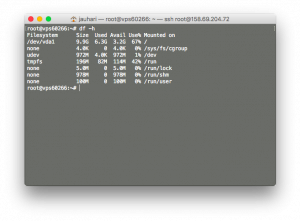 Check Space Hard Disk di Linux