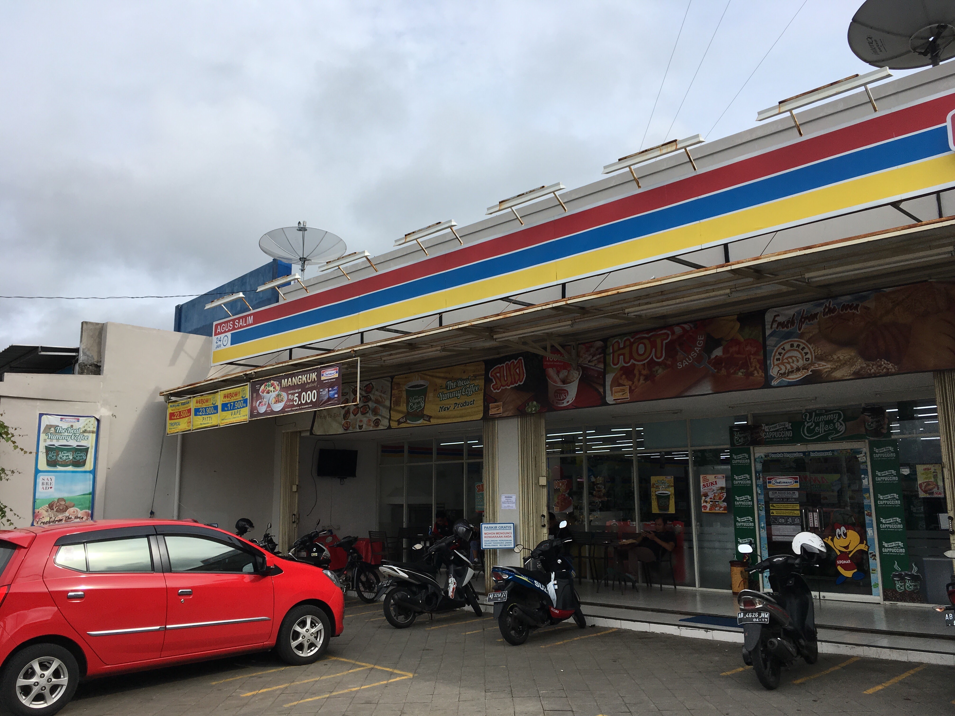 Daftar Toko Indomaret yang menyediakan Makanan Cepat Saji & Kopi Panas di Jogja