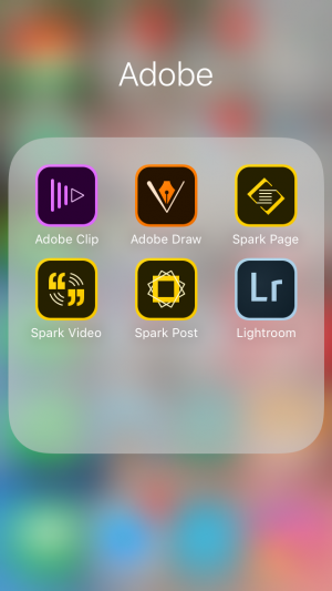 Keluarga adobe di jauhari iphone se