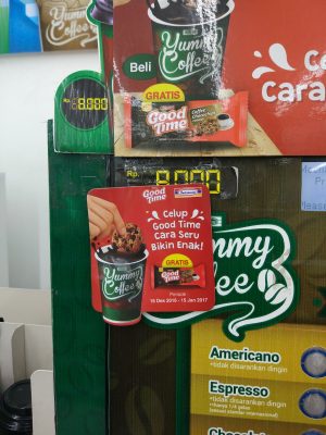 Kopi panas di indomaret