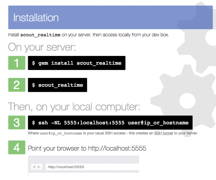 Scout Realtime Ruby VPS Monitoring