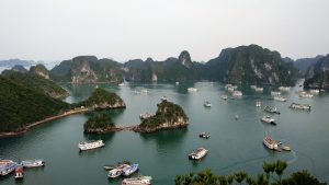 View ha long bay vietnam dari puncak #awardtrip2017
