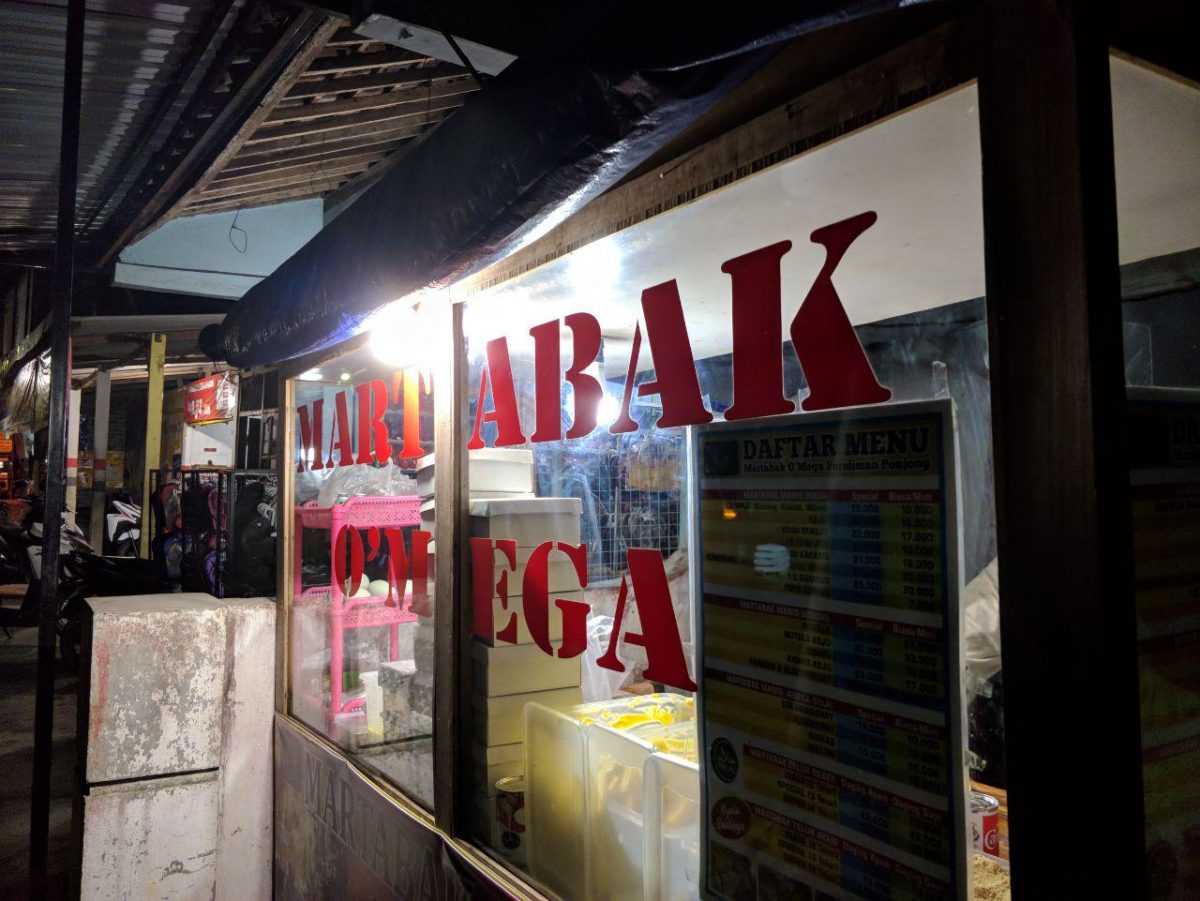 Beli Martabak O’mega dan Bayar secara Cashless dengan OVO di Ponjong