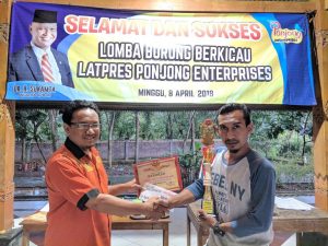 Wakhid Aryanto Carik Desa Ponjong LatPres April 2018
